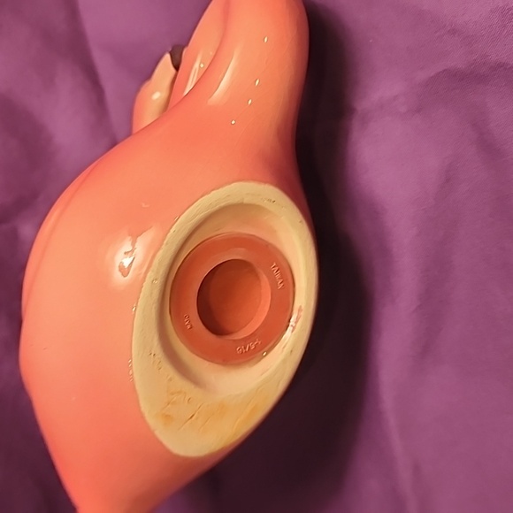 1980's Flamingo ceramic coin piggy bank - Picture 4 of 4